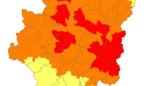 Prealerta roja por riesgo de incendios forestales en puntos de las tres provincias aragonesas