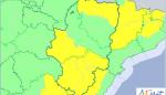 Nivel amarillo por lluvias y tormentas en Zaragoza, Teruel y Pirineo oscense