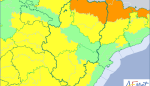 Aviso naranja por temperaturas mínimas en el Pirineo Oscense