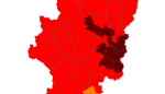 Máximo riesgo de incendios en Bajo Ebro Forestal y Muela de Alcubierre