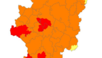 Prealerta roja por riesgo de incendios forestales en varias zonas del centro y sur de Aragón