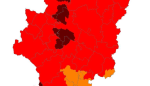 Máximo riesgo de incendios en Valmadrid, Zuera, Rodeno y Somontano