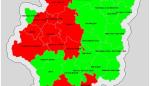 Mapa de Índice de Riesgo de Incendios Forestales, 21-02-18