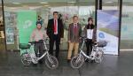 La Fundación Hidrógeno Aragón cede bicicletas eléctricas a SEO/BirdLife para fomentar la movilidad sostenible en Zaragoza