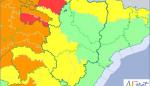 Ampliado el aviso amarillo por nevadas en buena parte de Aragón 