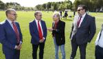 El Gobierno de Aragón estudia impulsar el proyecto de la Escuela de Fútbol Base de Aragón junto a la Fundación Alcoraz y la SD Huesca