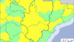 Aviso nivel amarillo por temperaturas mínimas en buena parte de Aragón