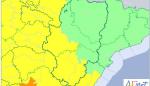 Ampliado el aviso amarillo por lluvias y tormentas en Ibérica zaragozana, Albarracín, Jiloca, Gúdar y Maestrazgo