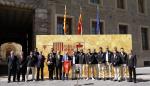 El Gobierno de Aragón recibe con orgullo al Voléibol Teruel, tras lograr su séptima superliga