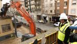 Comienza el derribo de la antigua Facultad de Filosofía y Letras, cuyas obras durarán 36 meses