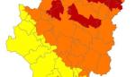 Alerta roja por peligro de incendios forestales en Muela de Alcubierre, Muela de Zuera y Somontano oriental