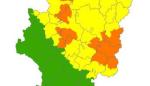 Alerta naranja de peligro de incendios forestales en Bajo Ebro Forestal, Muelas de Valmadrid y Zuera y Somontano Occidental