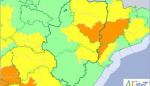 Aviso nivel naranja por temperaturas máximas en el sur de Huesca