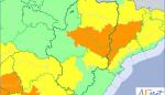 Aviso nivel naranja por temperaturas máximas en el sur de Huesca y en la ribera del Ebro