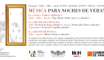 Viva Suecia inaugura este jueves “Música para noches de verano” en el IAACC Pablo Serrano