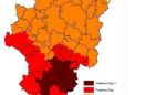 Máximo riesgo de incendios forestales en Gúdar, Maestrazgo y Turia