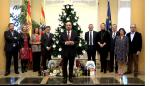 El Gobierno de Aragón promociona los productos de la tierra  en su tradicional felicitación navideña