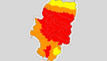 Prealerta roja de incendios en gran parte de Aragón