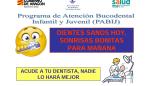 Siete de cada diez niños atendidos en el programa de atención bucodental en el 2016 tenía una dentición libre de caries