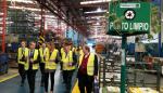 Gastón inaugura una instalación industrial de Gestamp pionera en Aragón