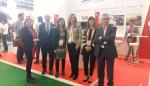 Pilar Alegría visita las empresas aragonesas con presencia en el Mobile World Congress