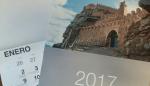 El castillo de Peracense protagoniza el calendario de Turismo de Aragón para 2017