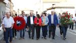 El presidente Lambán homenajea a los 120 fusilados en la guerra civil y el franquismo en Luceni 