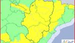 Aviso amarillo por temperaturas máximas para las tres provincias y tormentas en el sur este de Teruel.