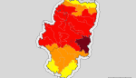 Máximo riesgo de incendio en el Bajo Ebro