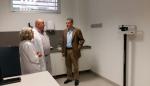 Celaya visita el centro de salud de La Almozara