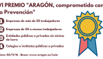 Convocado el VI Premio "Aragón, comprometido con la Prevención"