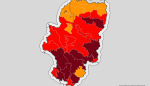 Muy alto riesgo de incendio en gran parte de Aragón