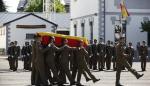 Presencia del Gobierno de Aragón en el homenaje al soldado fallecido en Canfranc