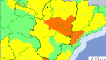 Aviso naranja por altas temperaturas en la Ribera del Ebro y el sur de Huesca