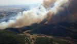 El incendio de las Cinco Villas se mantiene bajo control