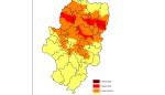 Prealerta Roja por riesgo de incendios forestales