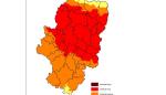 Prealerta Roja por riesgo de incendios forestales