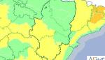 Nivel amarillo por lluvias y tormentas en Teruel y en la Ibérica 