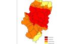 Prealerta Roja por riesgo de incendios forestales