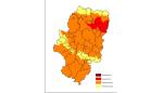 Prealerta Roja por riesgo de incendios forestales