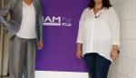 La directora del IAM y Mabel Lozano hacen un llamamiento a la sensibilización de la sociedad para acabar con la trata de mujeres