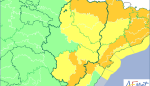 Alerta naranja por viento y amarilla por nieve y bajas temperaturas en el Pirineo