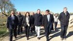 Arturo Aliaga ha visitado la planta de Reciclados y Derribos del Pirineo