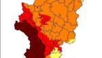 Prealerta Roja + por riesgo de incendios forestales