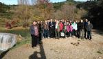 Vecinos de los Puertos de Beceite visitan el Parque Natural de la Sierra y los Cañones de Guara