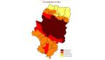 Nivel de prealerta roja+ por riesgo de incendios forestales en la Comunidad