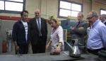 Dolores Serrat visita el IFPE Montearagón de Huesca