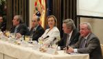 La Presidenta de Aragón califica la TCP como imprescindible para el futuro de la economía, la cohesión social y la creación de empleo de España