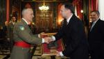 El presidente de Aragón recibe el premio General Palafox de la Comandancia Militar de Zaragoza y Teruel