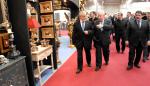 El vicepresidente inaugura la primera edición de la Feria del Mueble de Zaragoza